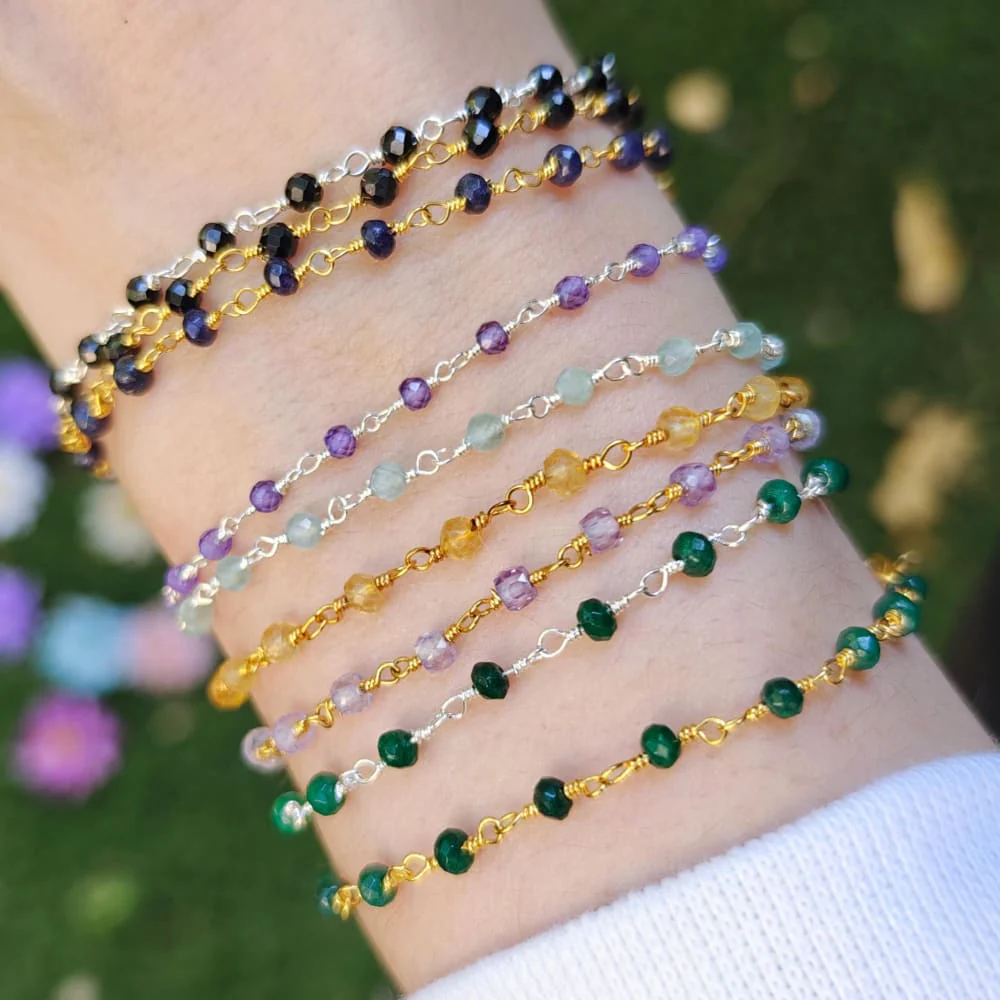Birthstone Beaded Bracelet - Image 10
