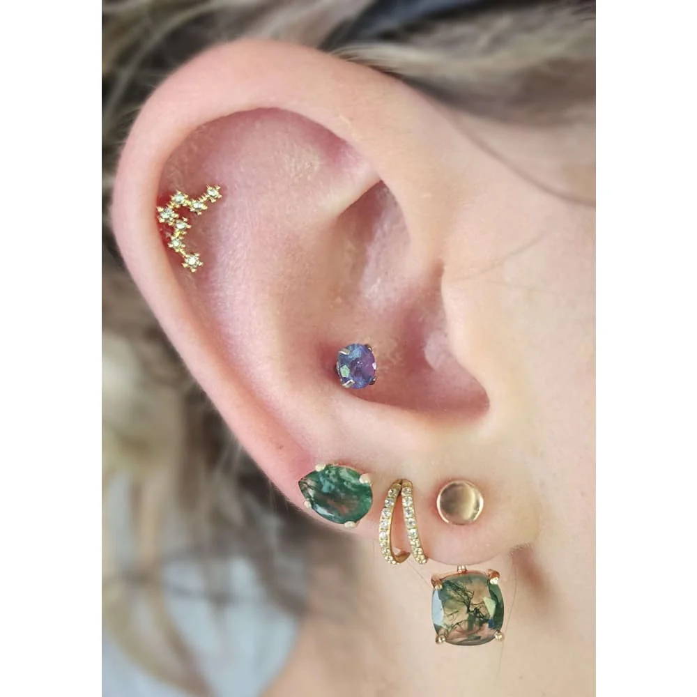 Constellation Star Astrology Earrings - Image 6