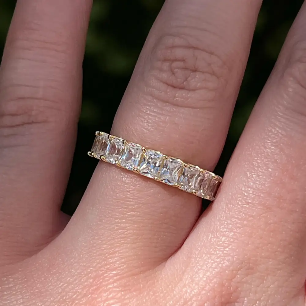 Moissanite Full Eternity Band - Image 7