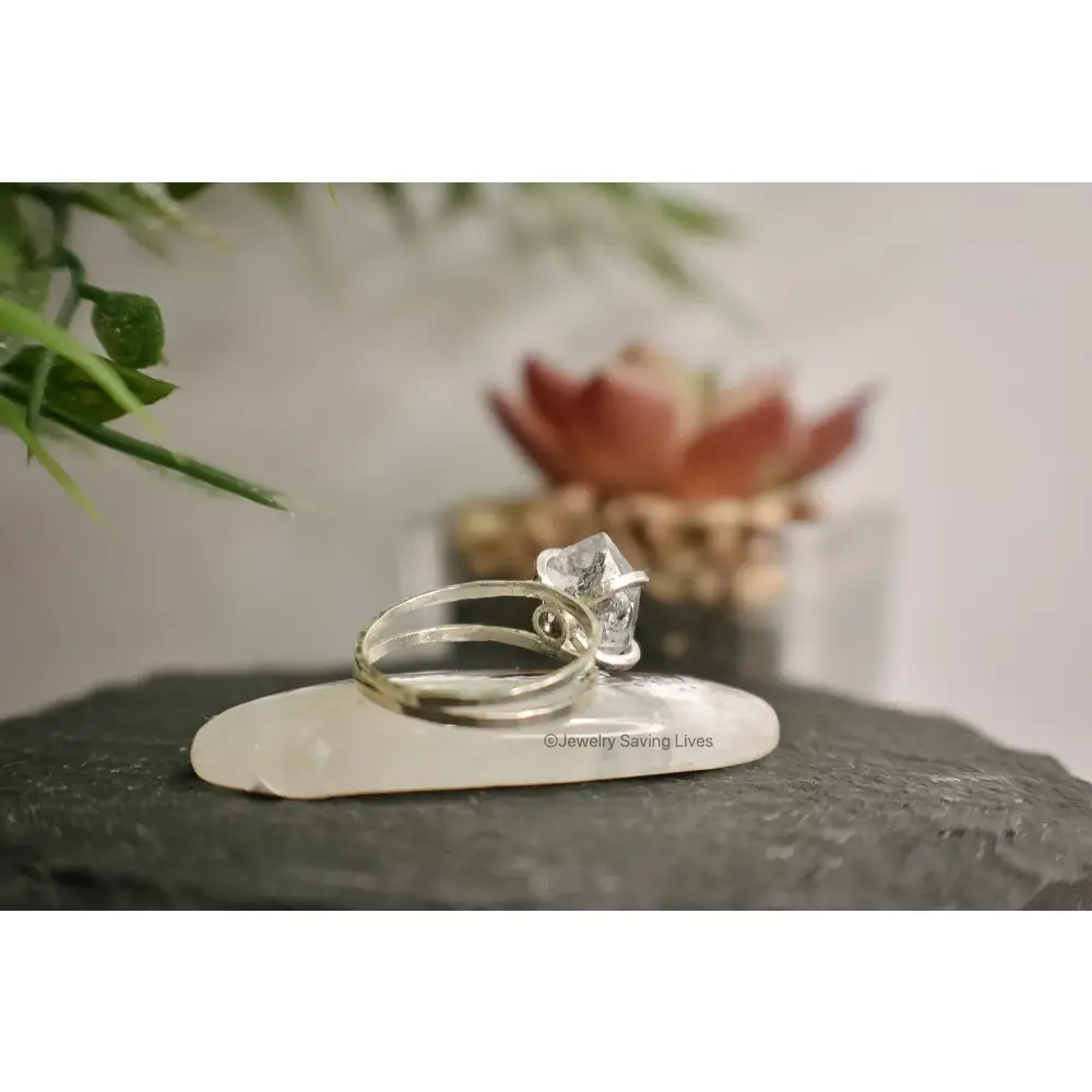 Herkimer Ring - Double Band - Image 6