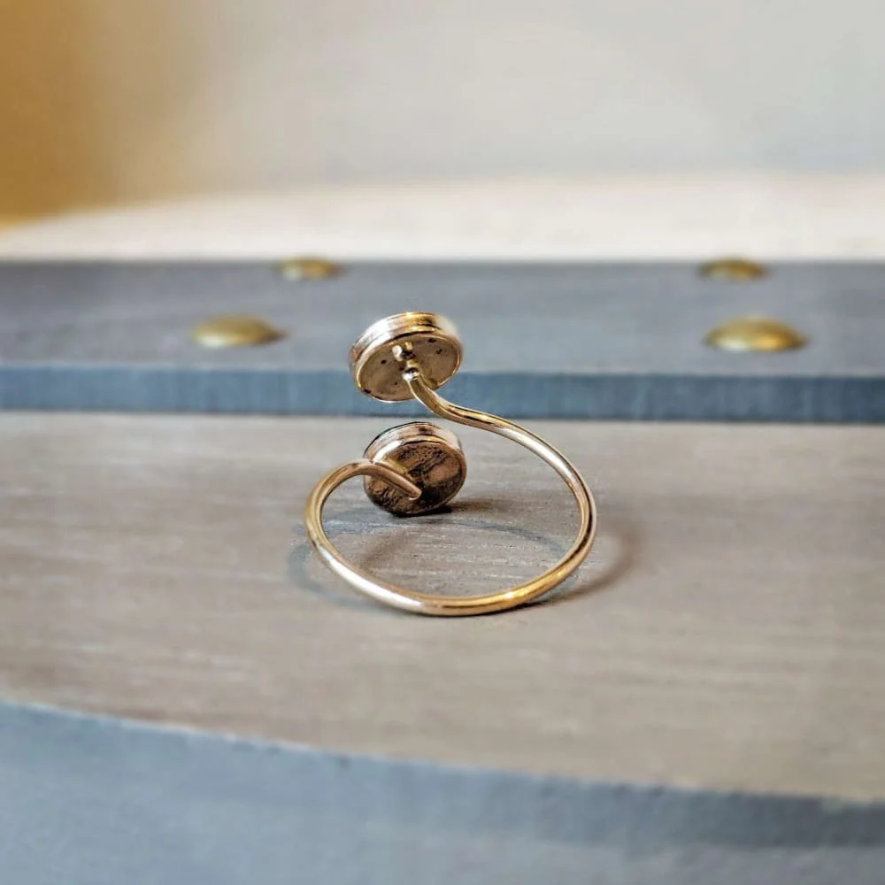 Emerald and Opal Ring - Image 7