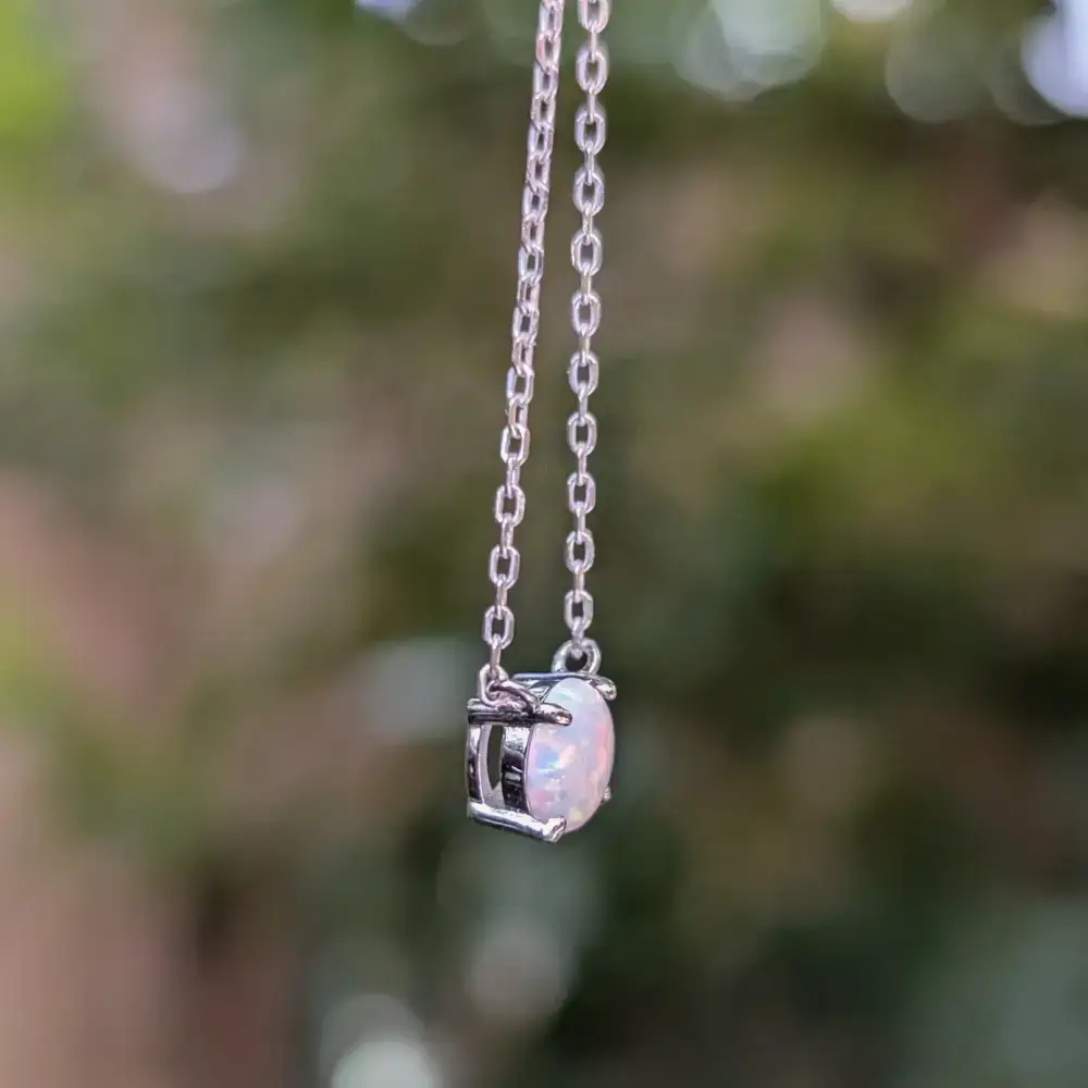 Fire Opal Necklace - Image 5