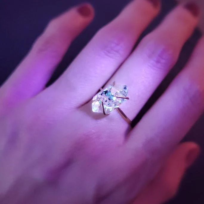 Glowing Herkimer Ring - Image 7