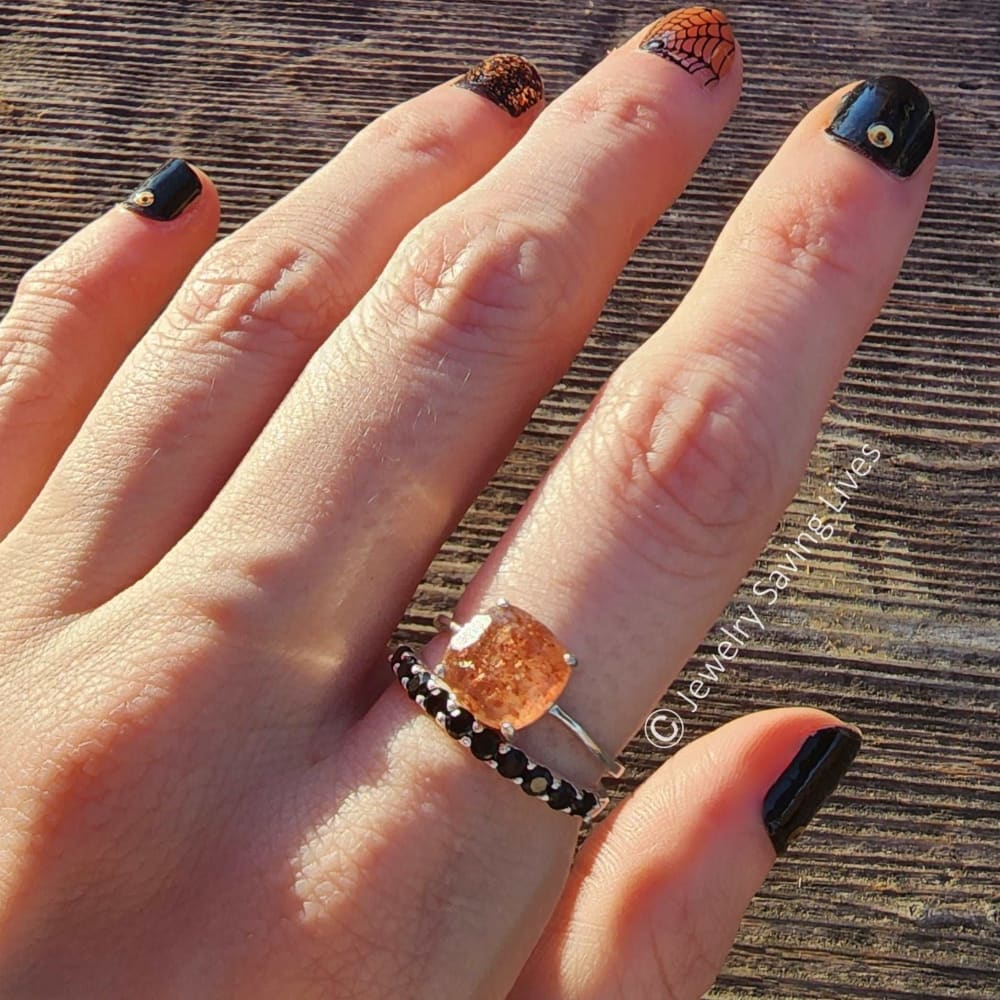 Halloween Inspired Stacking Ring Set - Image 2