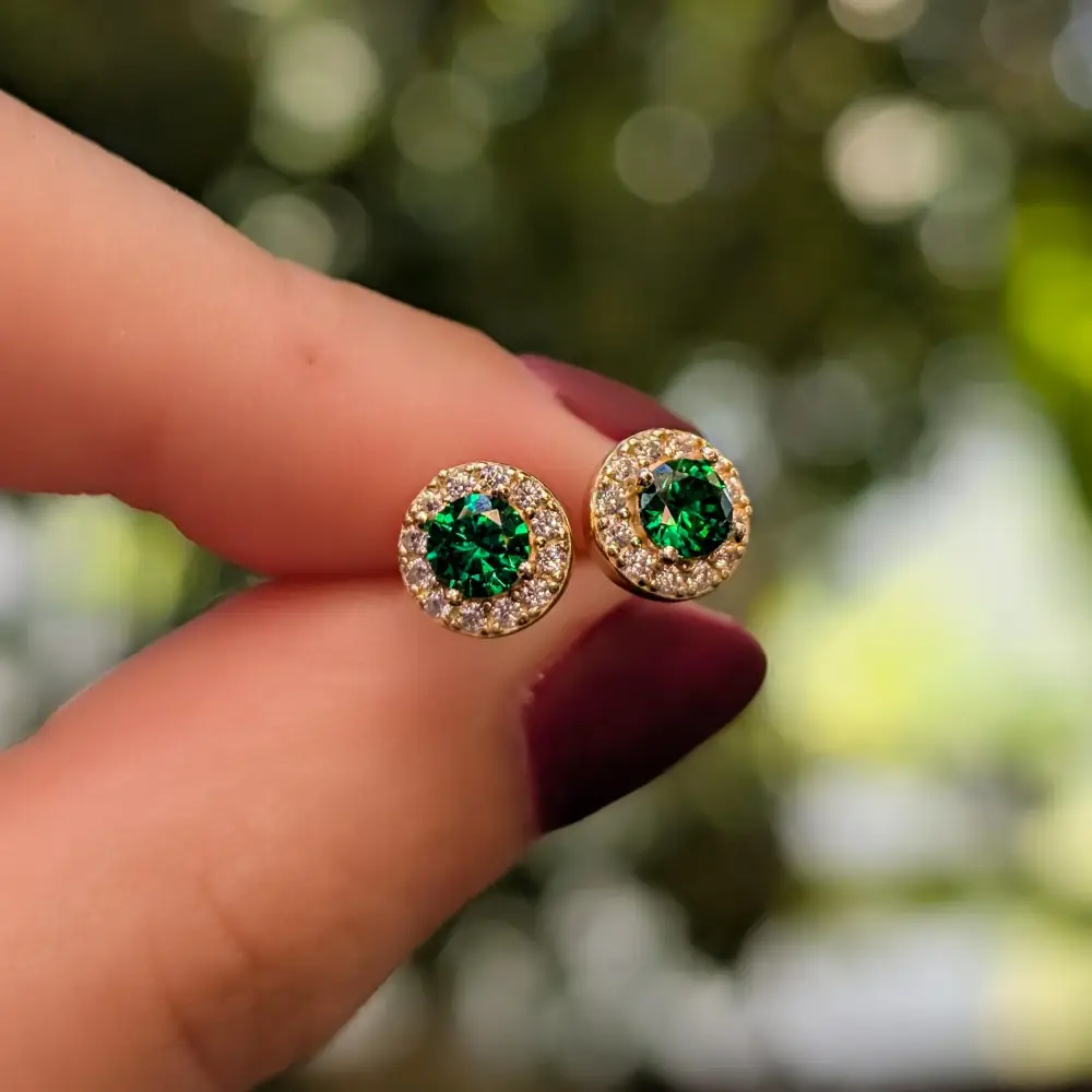 Halo Stud - Emerald - Image 8