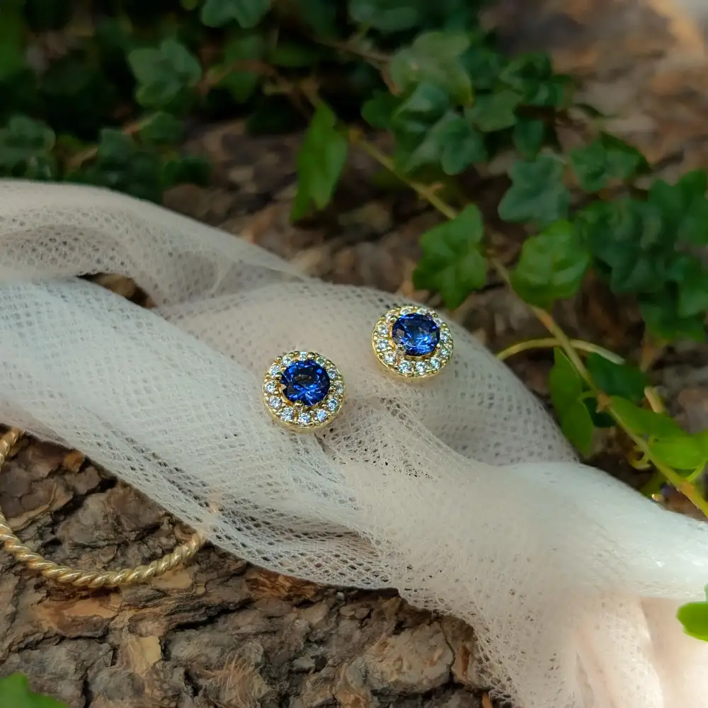 Halo Stud - Sapphire - Image 9