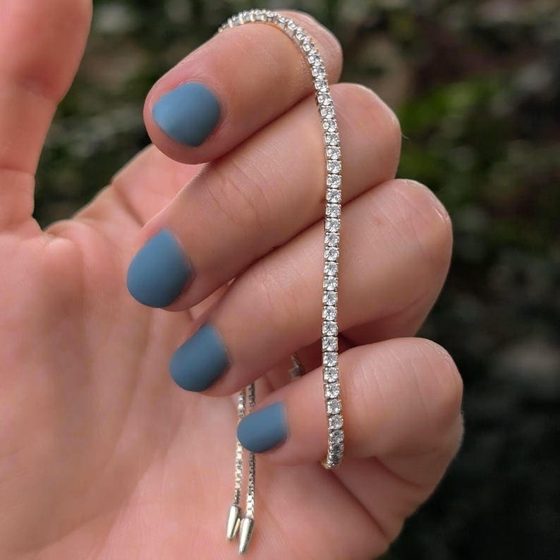 Moissanite Tennis Bracelet - Image 5