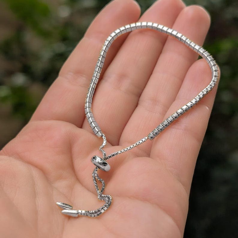 Moissanite Tennis Bracelet - Image 6