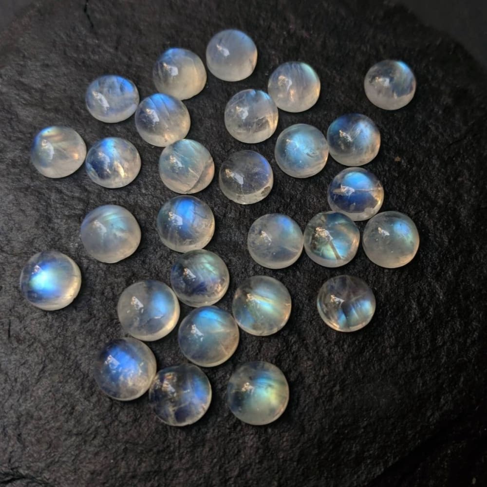 Moonstone Stud Earrings - Image 7