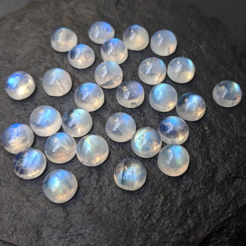 Moonstone Stud Earrings - Image 8