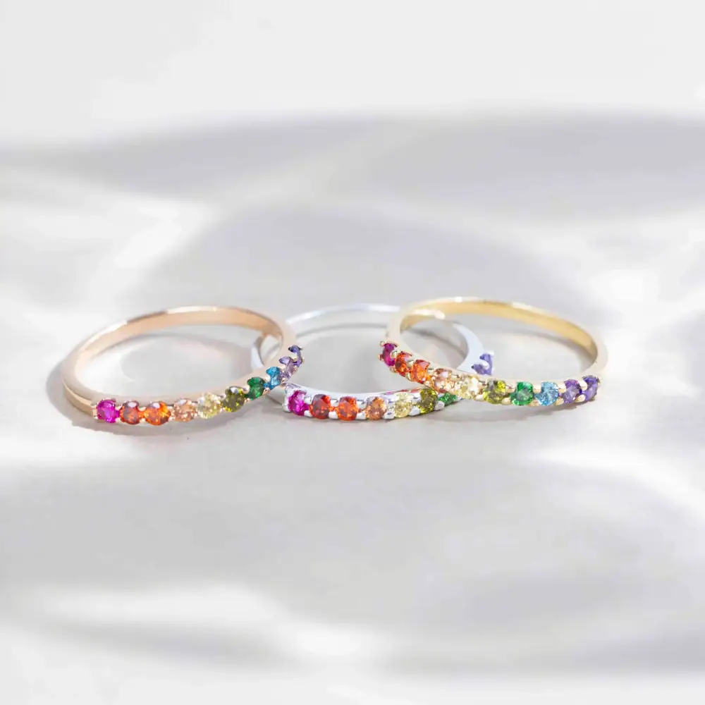 Pride Half Eternity Band - Image 6