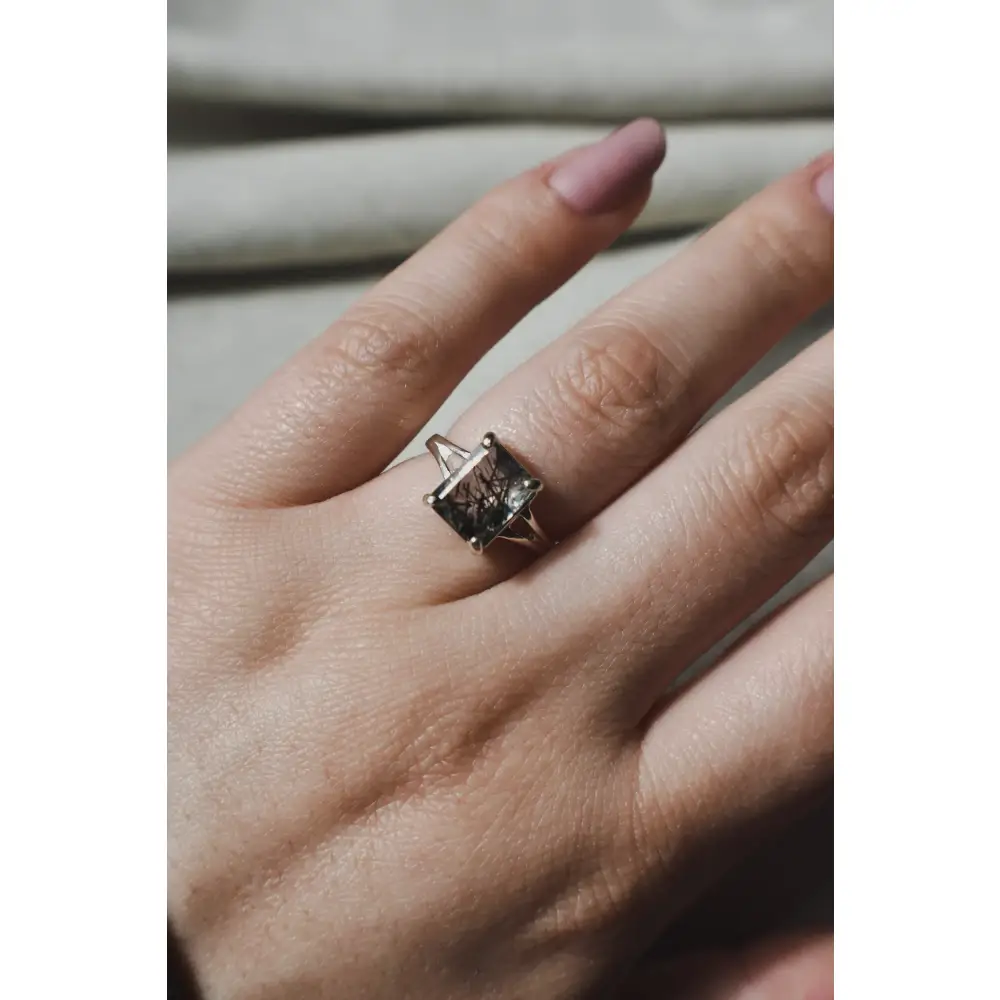 Rutilated Quartz Ring - Image 6