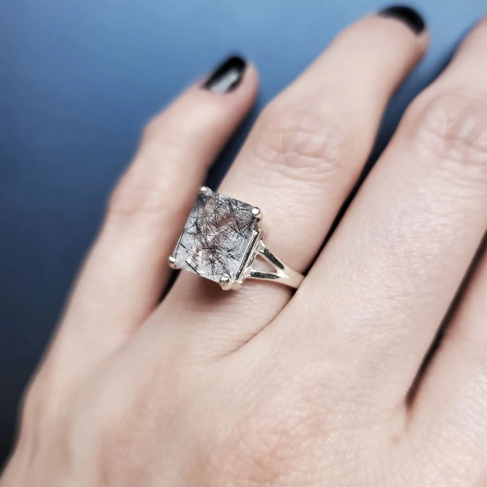 Rutilated Quartz Ring - Image 7