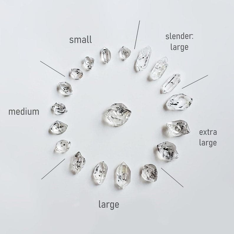 Salt and Pepper Herkimer Ring - Image 7