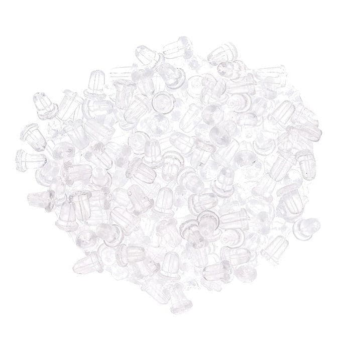 Silver, Gold Fill, and Plastic Earring Backings - Image 4