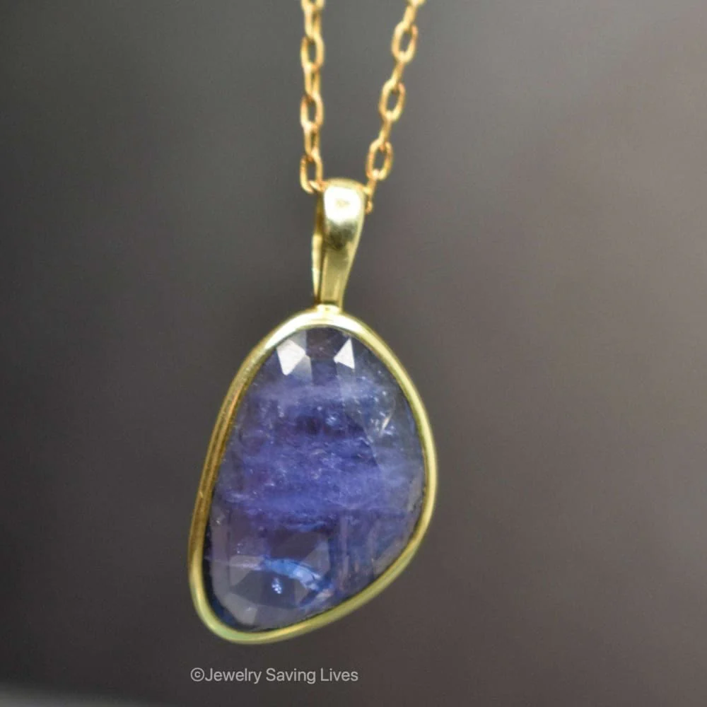 Last Call: Statement Tanzanite Necklace - Image 4