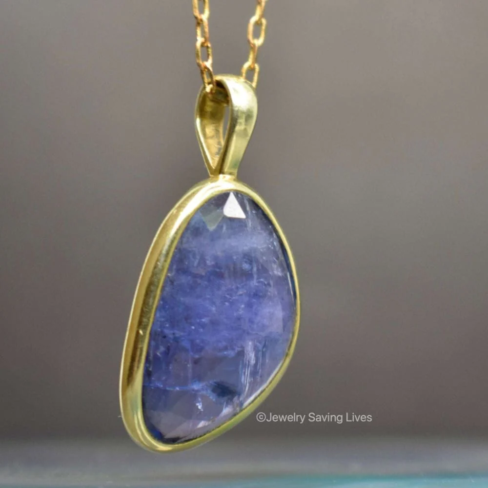 Last Call: Statement Tanzanite Necklace - Image 5