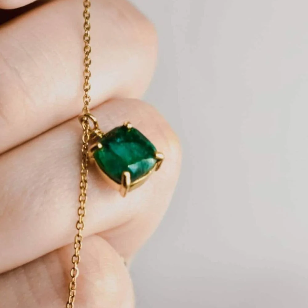 The Ashbourn - Natural Emerald Bracelet - Image 9
