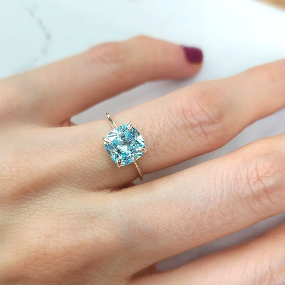 The Asher - Brilliant Aquamarine - Image 4