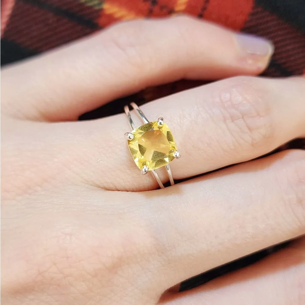 The Asher - Lab Brilliant Citrine - Image 6