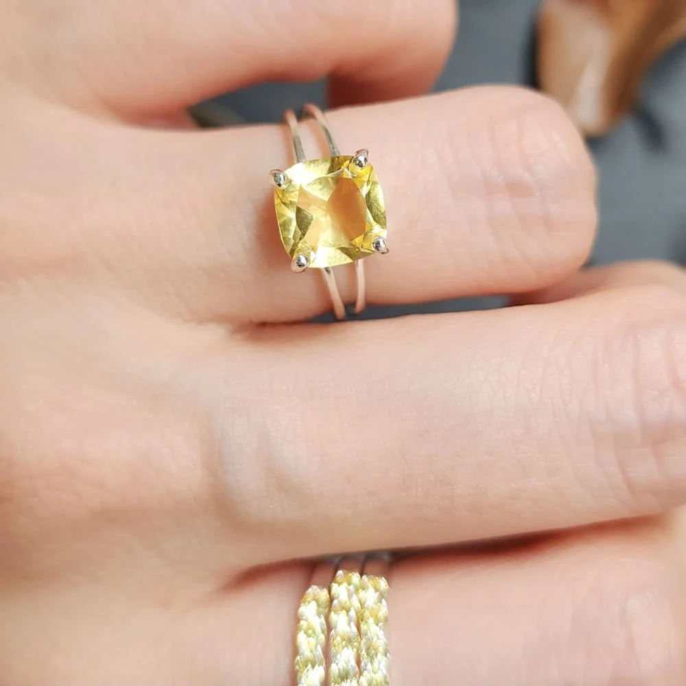 The Asher - Lab Brilliant Citrine - Image 7