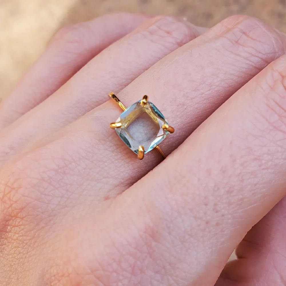 The Asher - Natural Aquamarine - Image 4