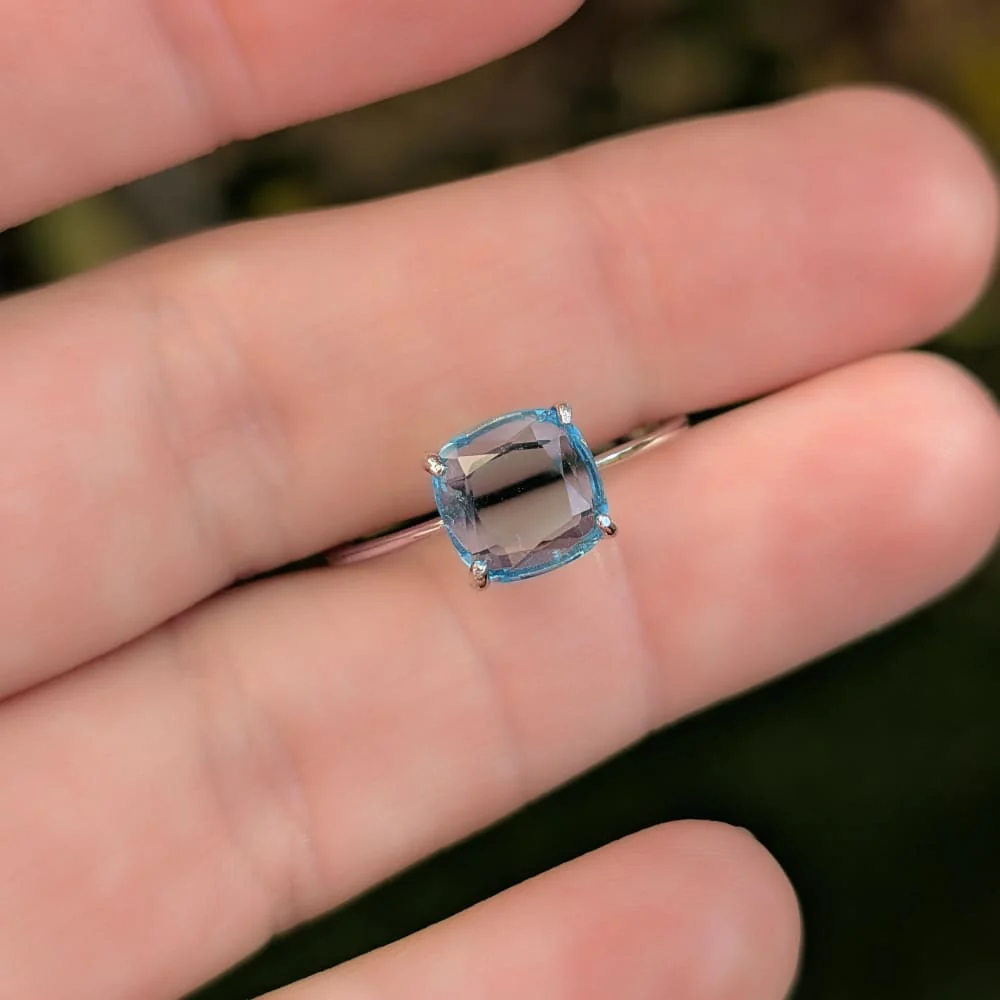 The Asher - Natural Blue Topaz - Image 13