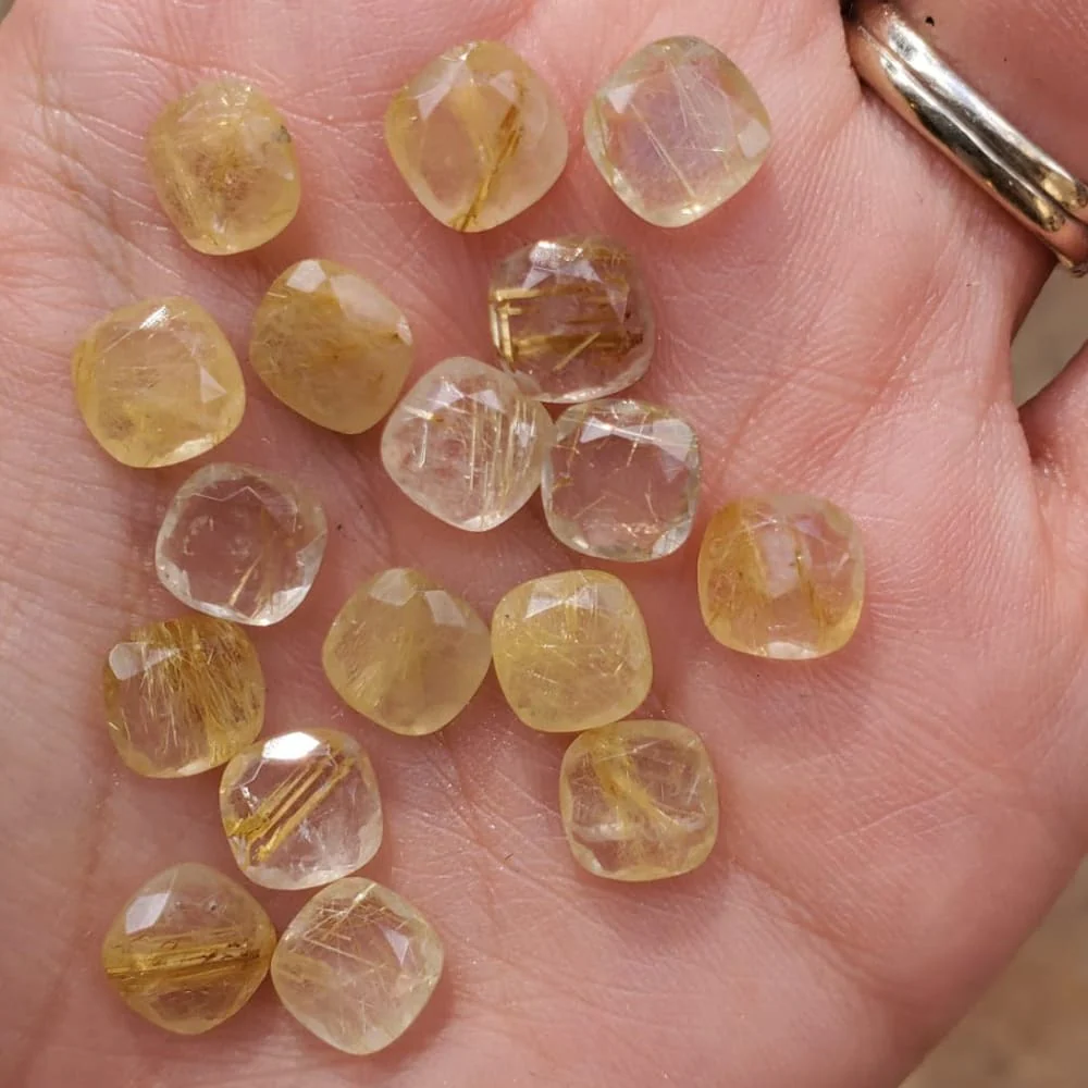 The Asher - Natural Golden Rutilated Quartz - Image 10
