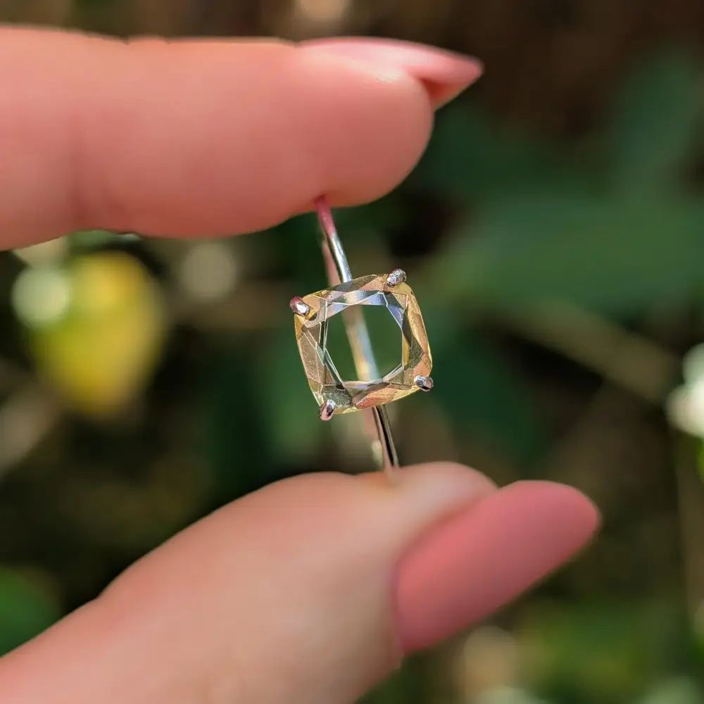 The Asher - Natural Lemon Topaz - Image 10