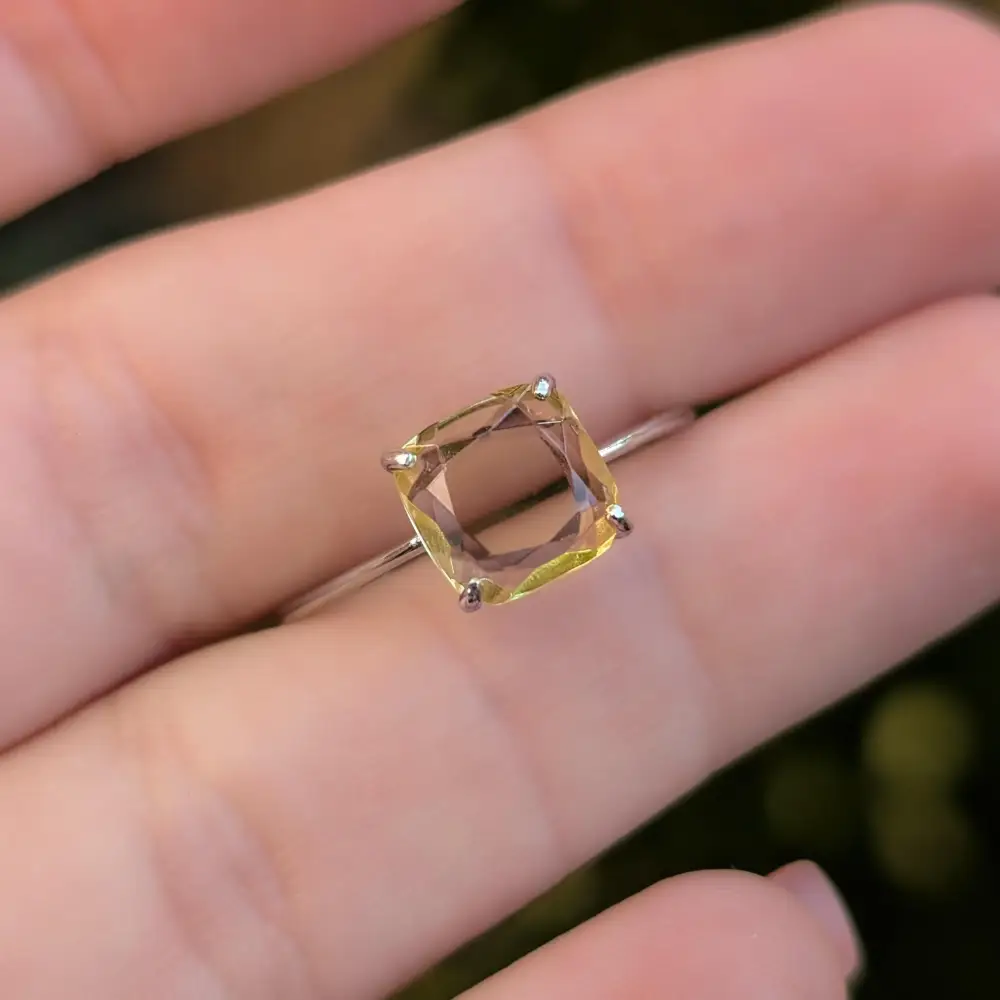 The Asher - Natural Lemon Topaz - Image 11