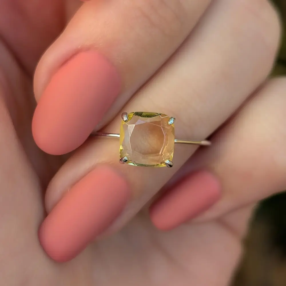 The Asher - Natural Lemon Topaz - Image 12