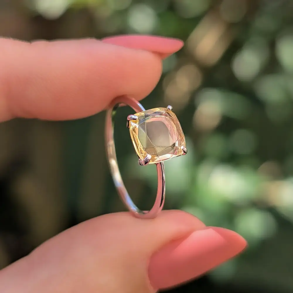 The Asher - Natural Lemon Topaz - Image 13
