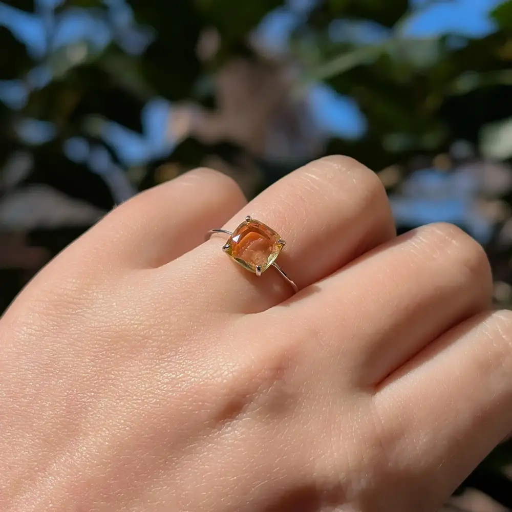 The Asher - Natural Lemon Topaz - Image 14