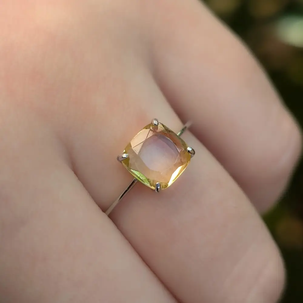The Asher - Natural Lemon Topaz - Image 5