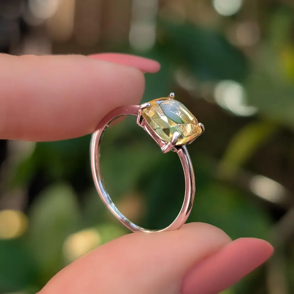 The Asher - Natural Lemon Topaz - Image 6