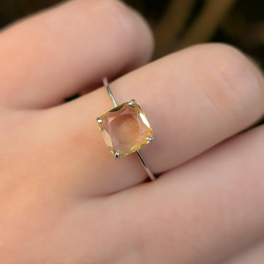 The Asher - Natural Lemon Topaz - Image 7