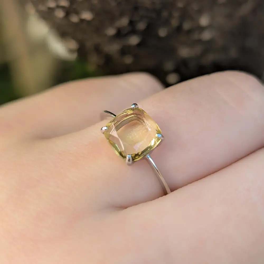 The Asher - Natural Lemon Topaz - Image 9