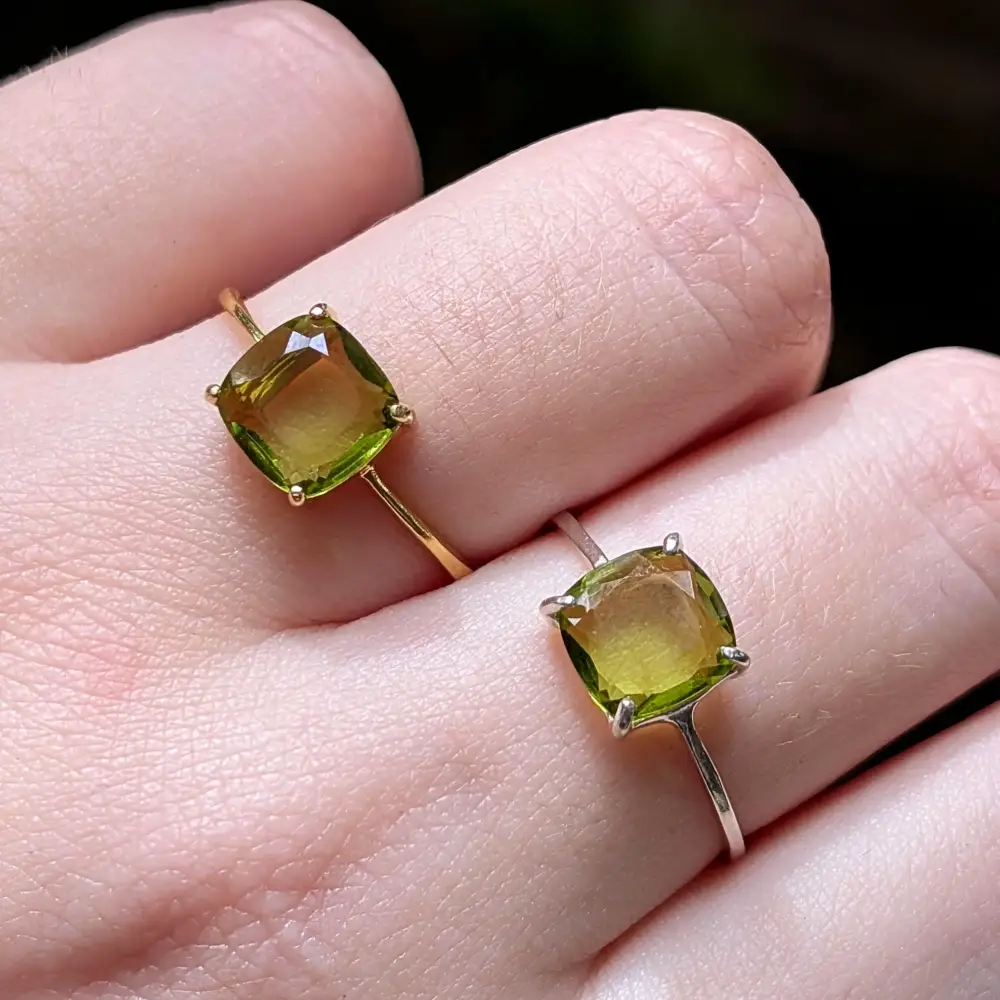 The Asher - Natural Peridot - Image 4