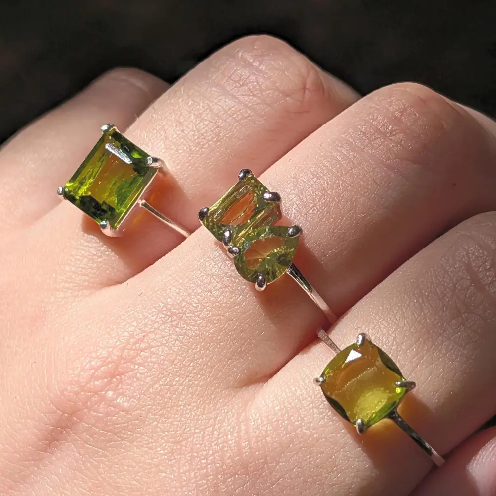 The Asher - Natural Peridot - Image 6