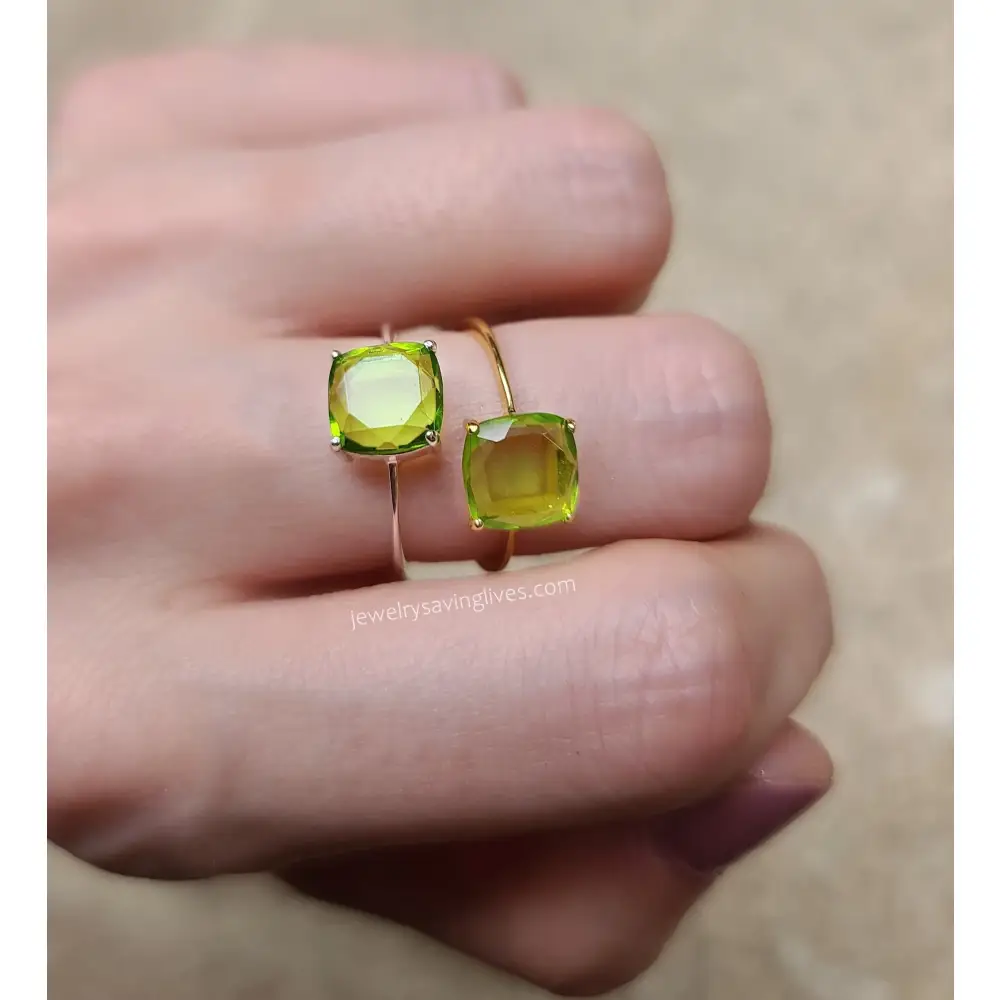 The Asher - Natural Peridot - Image 7