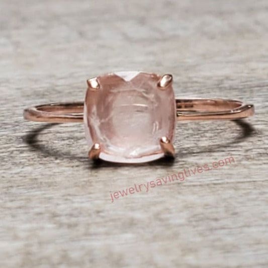 The Asher - Natural Rose Quartz - Image 5