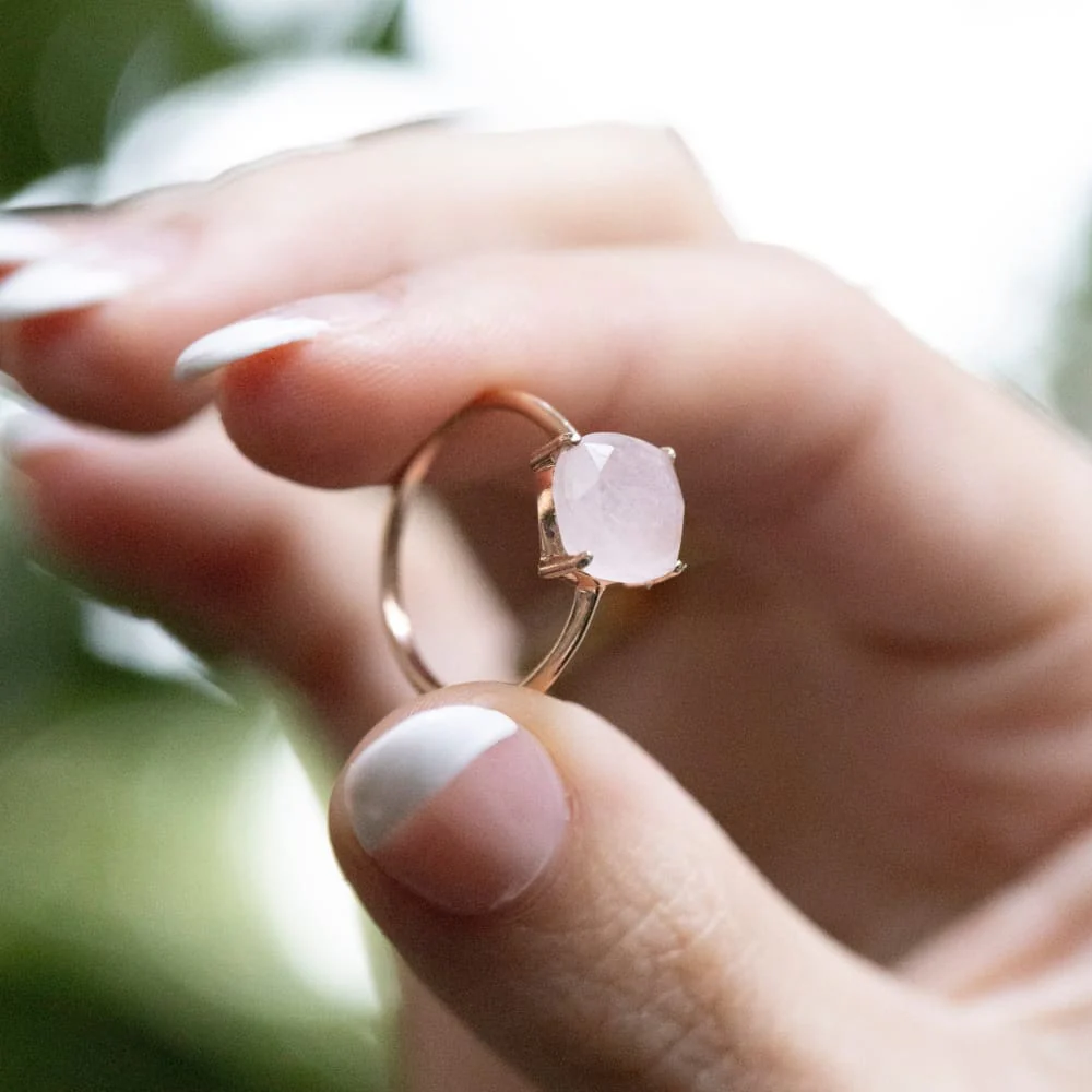The Asher - Natural Rose Quartz - Image 6