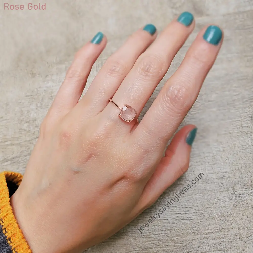 The Asher - Natural Rose Quartz - Image 8
