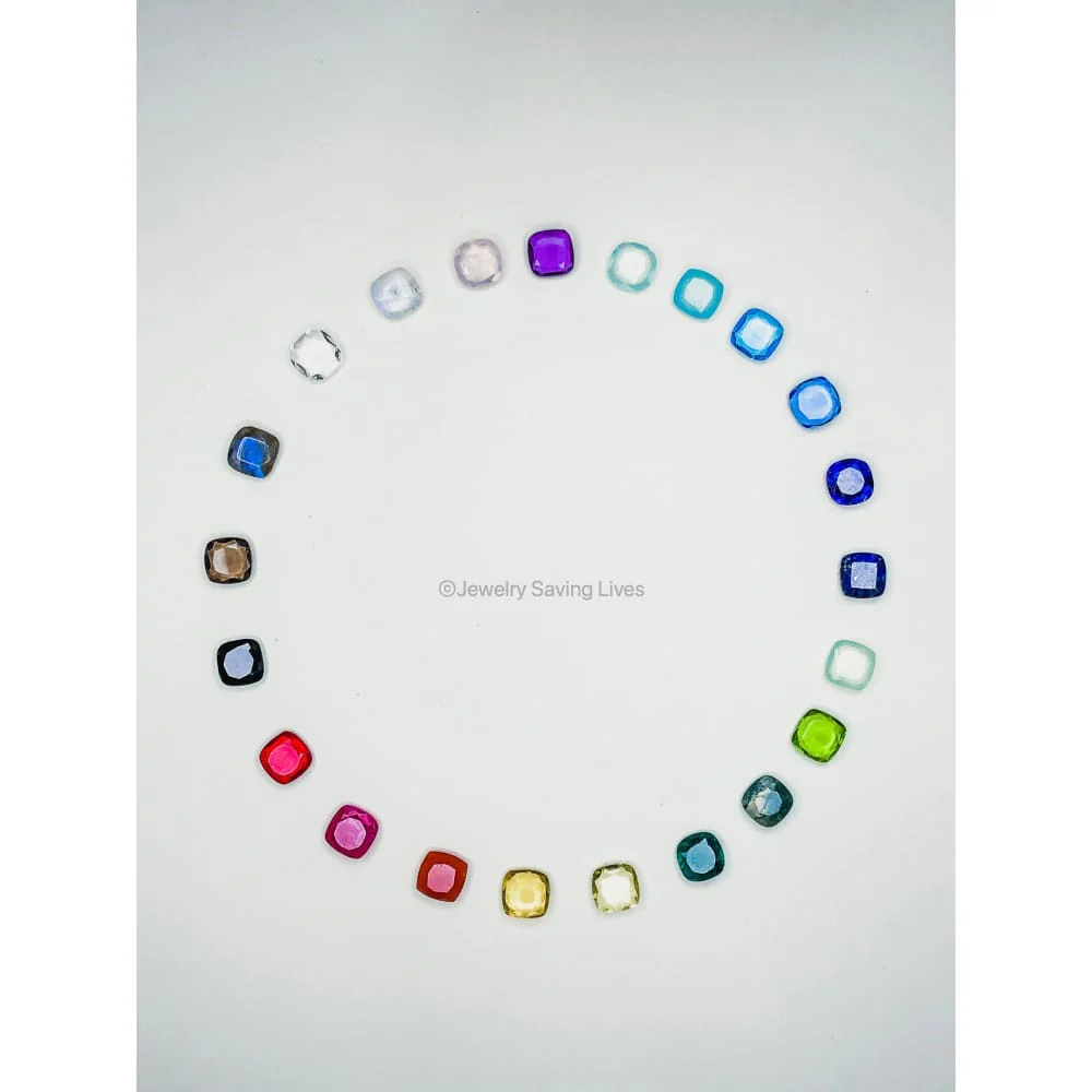 The Asher - Pick Your Own Ring stone with Accent Band Set - Image 4