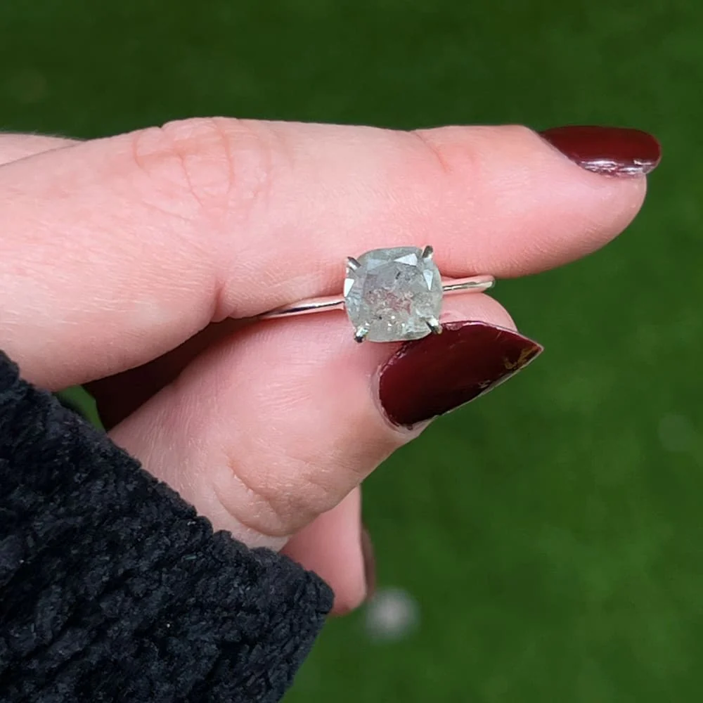 The Asher - Raw Salt and Pepper Diamond (DS035) - Image 5