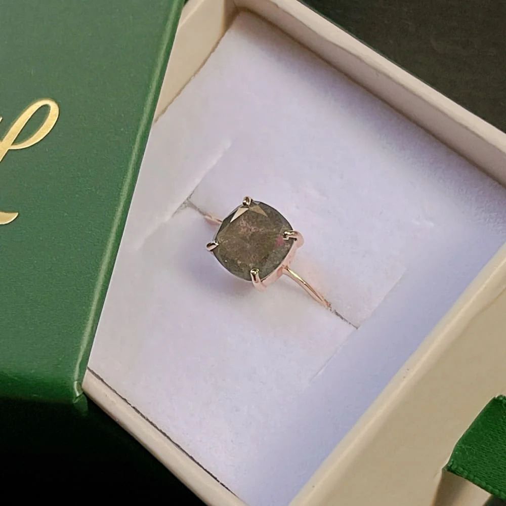 The Asher - Raw Salt and Pepper Diamond (DS039) - Image 4