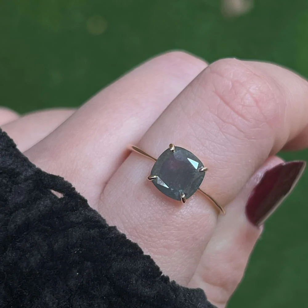 The Asher - Raw Salt and Pepper Diamond (DS039) - Image 5