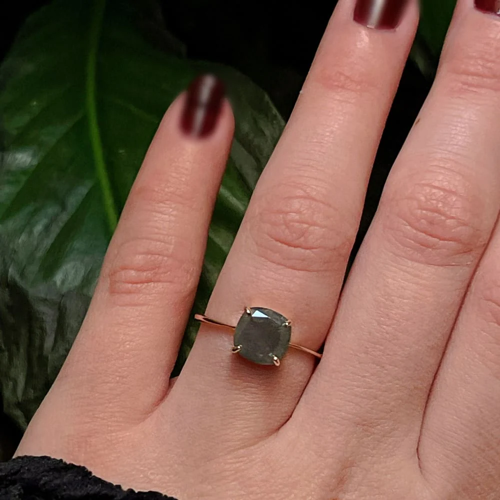 The Asher - Raw Salt and Pepper Diamond (DS039) - Image 8