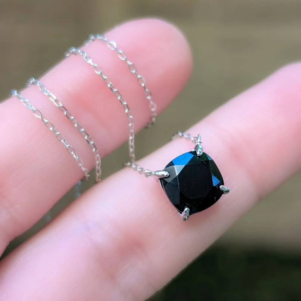 The Ashlynn - Natural Onyx Necklace - Image 5