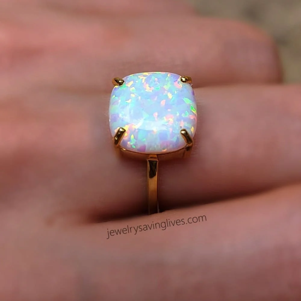 The Ashton - Natural Fire Opal - Image 10
